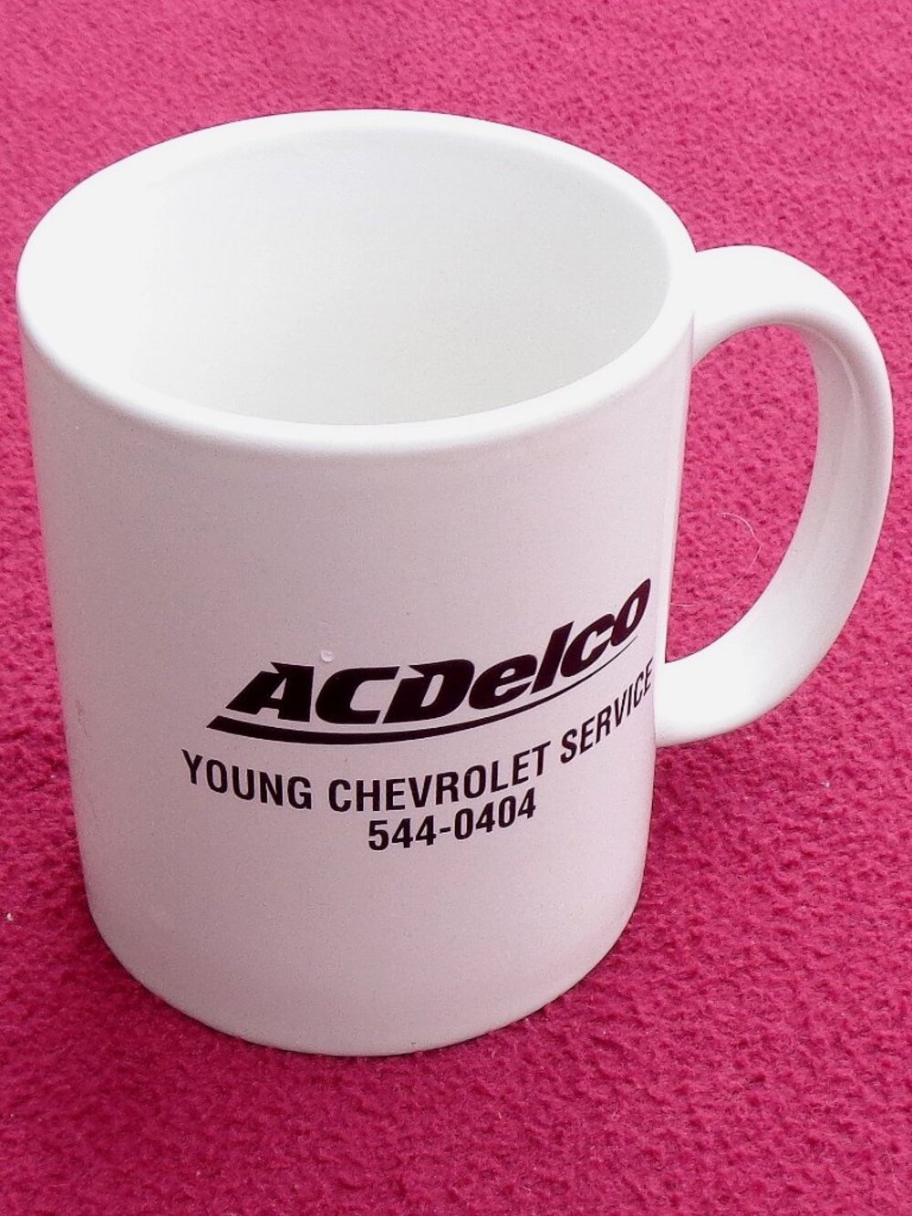 very nice ACDelco young chevrolet service cup mug